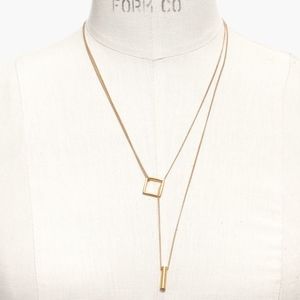 Madewell matte gold necklace